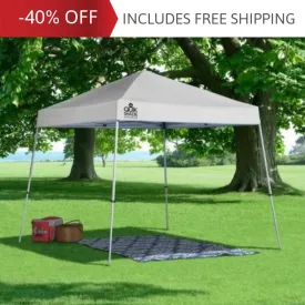 10x10 ft. Height Adjustable Weekender Elite Slant Leg Superior Pop-Up Canopy Tent - Assorted Colours