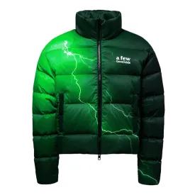 A Few Good Kids Lightning Down Puffer Jacket Green