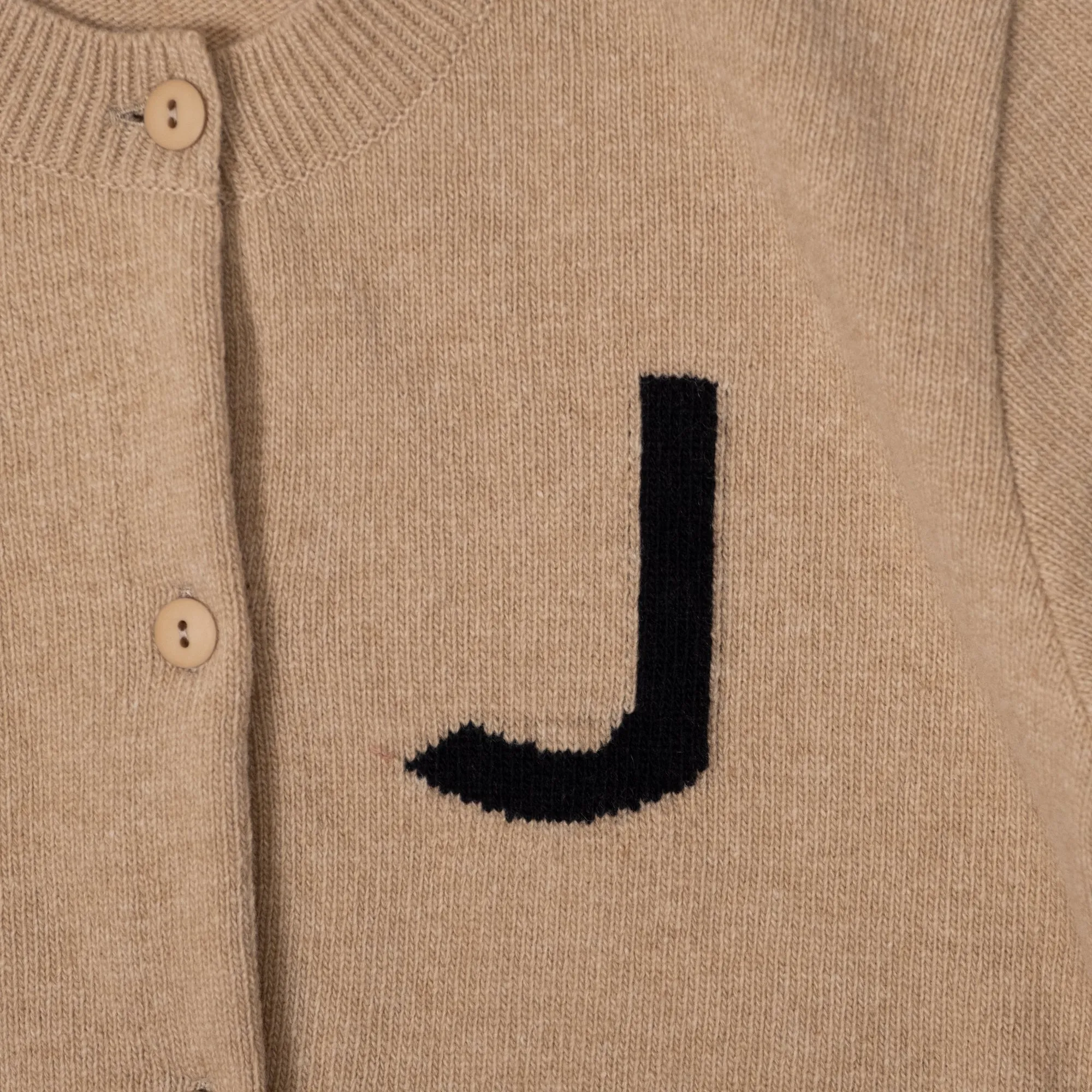 Alphabet J Cardigan