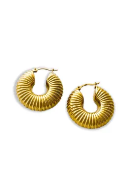 ARTEMIS WATER RESISTANT HOOP EARRING