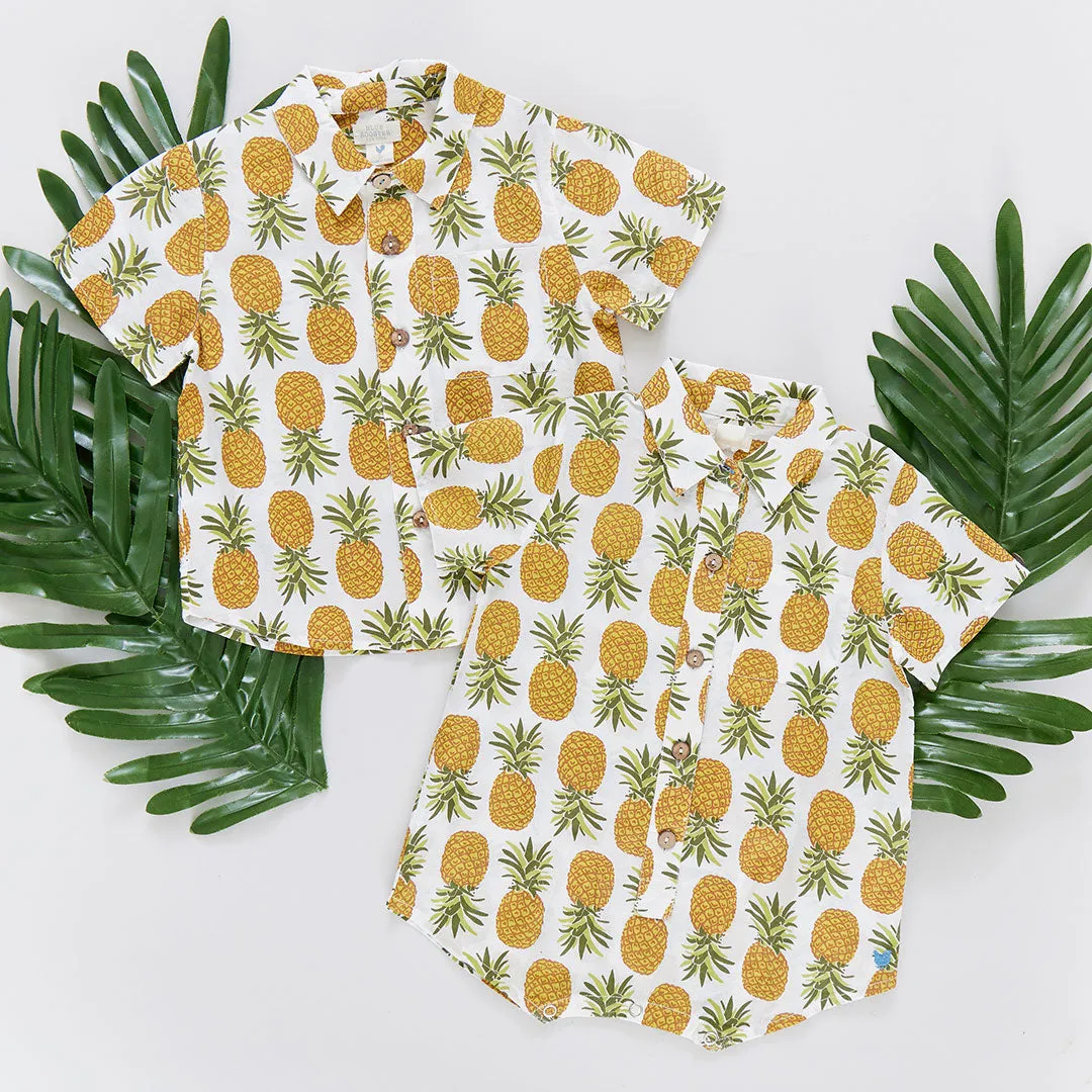 Baby Boys Easton Jumper - Pineapple