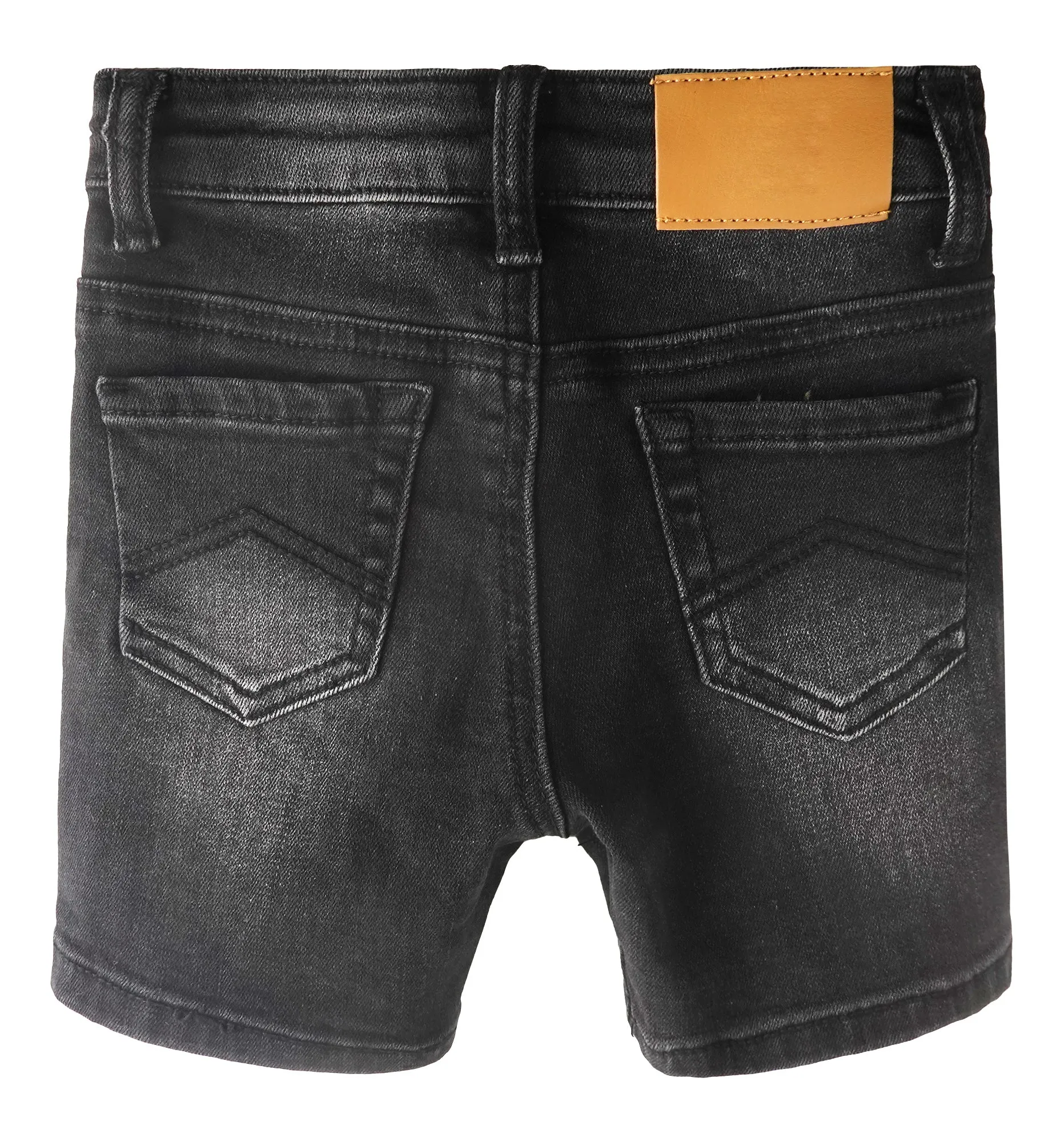 Baby Denim Shorts,Elastic WaistBand Inside Ripped Jeans Summer Pants