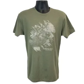 Badass Outdoor Gear Olive Elk T-Shirt