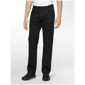 CALVIN KLEIN, Men's Calvary Black Signature Twill Pants, Size 36W 34L, NWT, $58