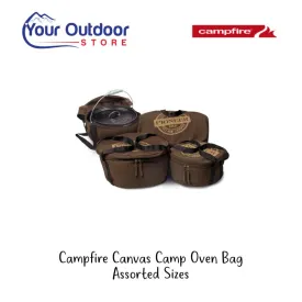 Campfire Canvas Camp Oven Bag