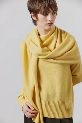 Cashmere Scarf - Winter Yellow