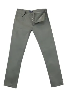 Cesare Attolini Light Green Jeans - Slim