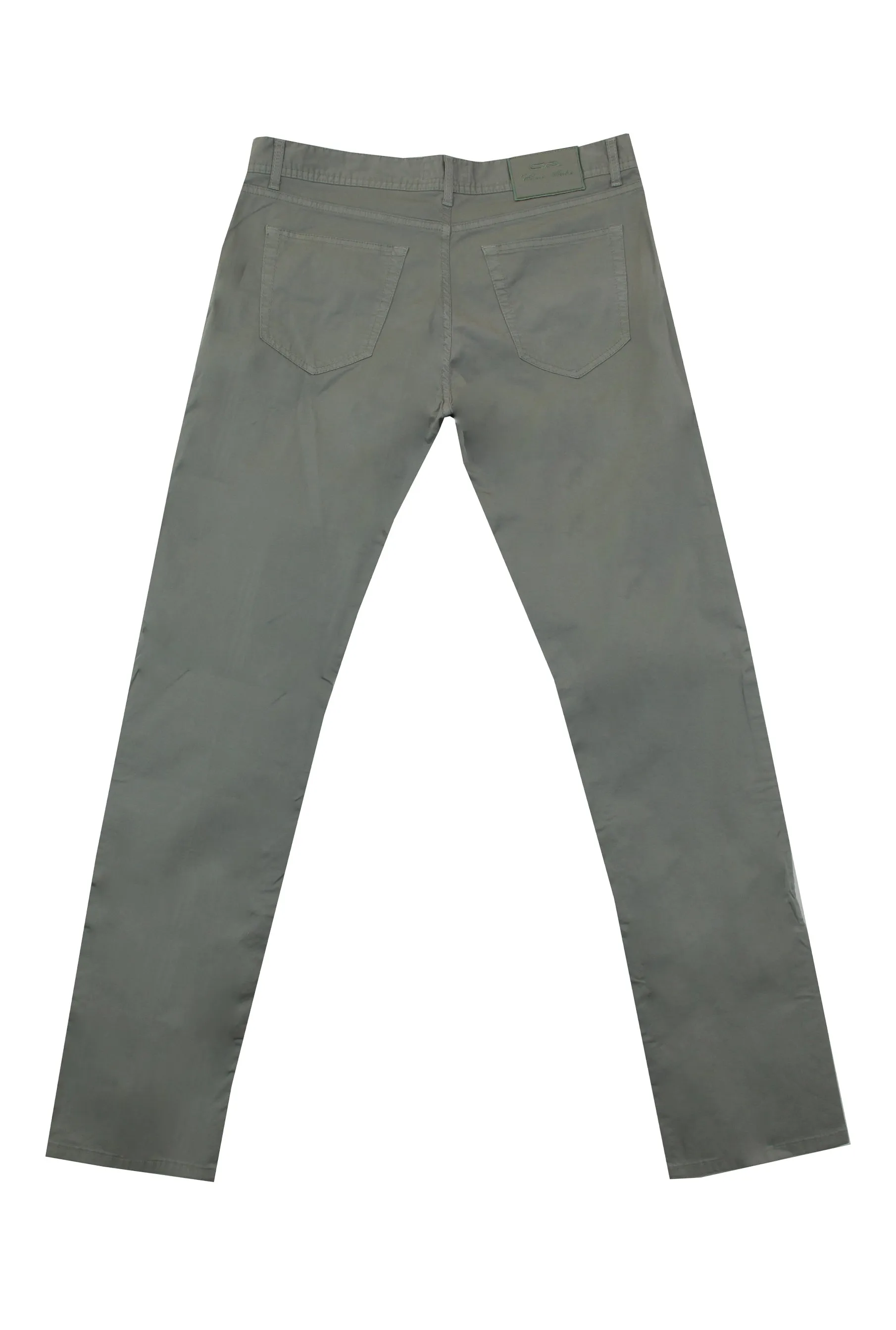 Cesare Attolini Light Green Jeans - Slim