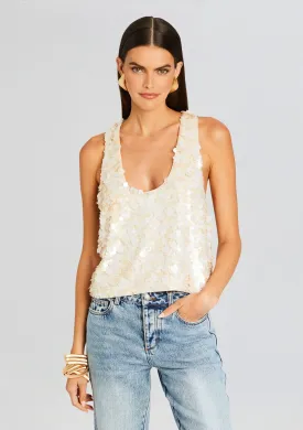 Clover Sequin Top