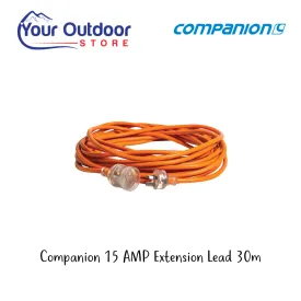 Companion 15 AMP Extension Lead 30m