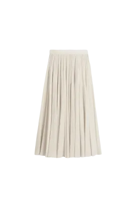 Crinkled Plissé Skirt