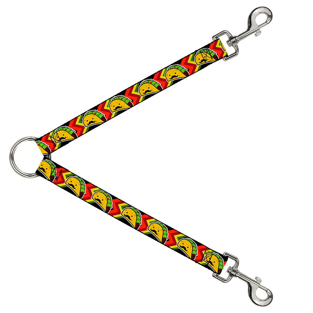 Dog Leash Splitter - Taco Man by Buckle-Down