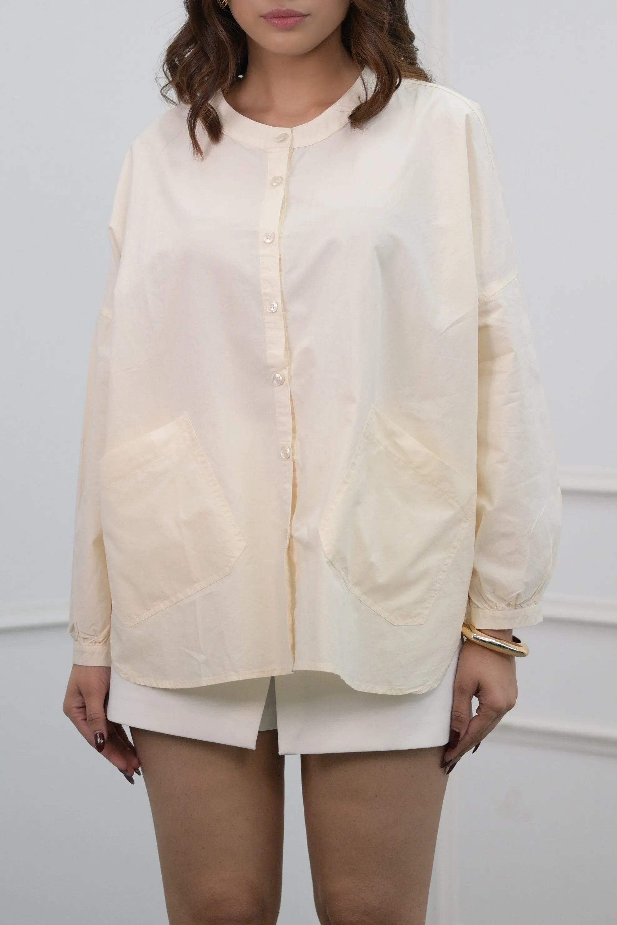 Ethereal Elegance Oversized Shirt