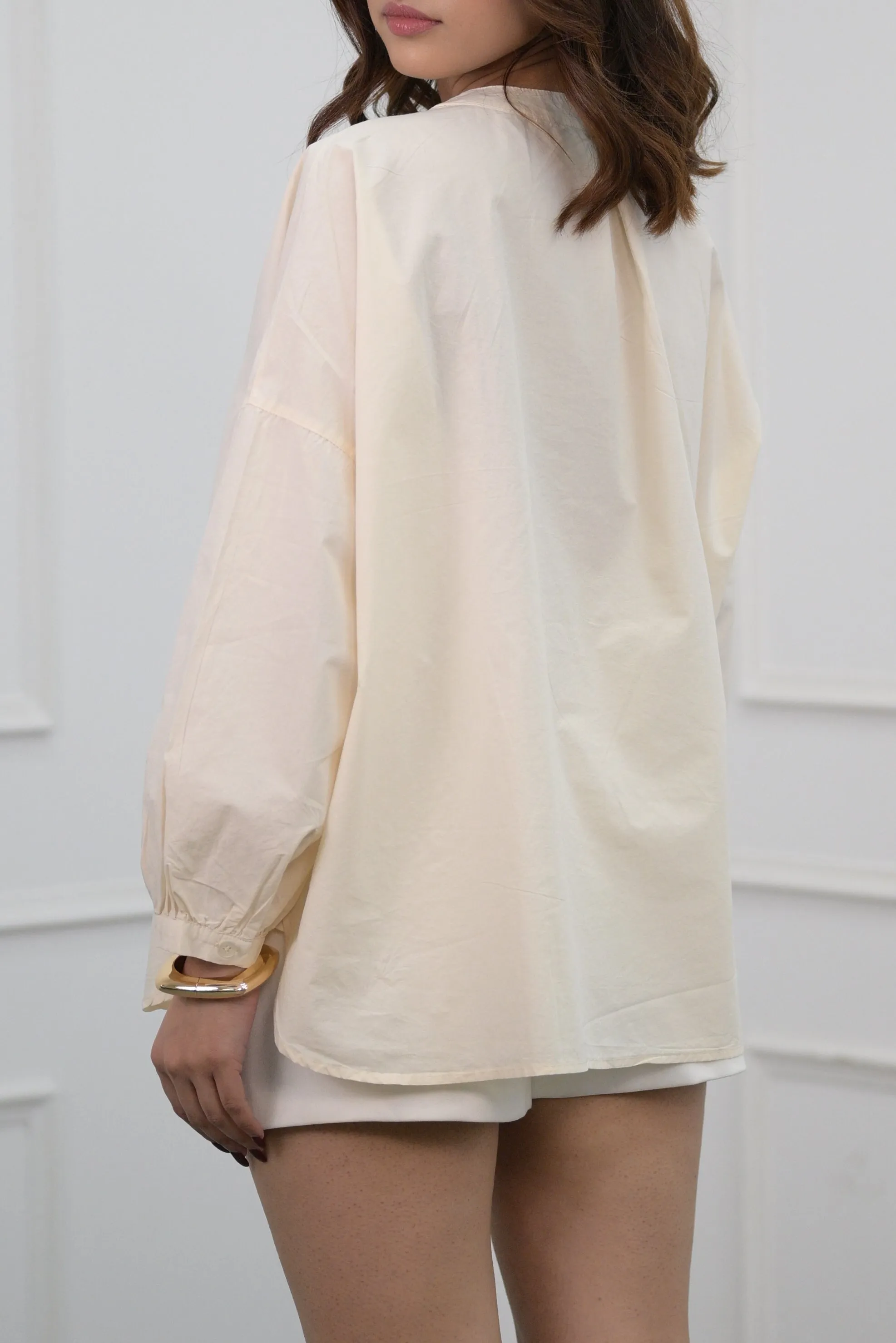 Ethereal Elegance Oversized Shirt