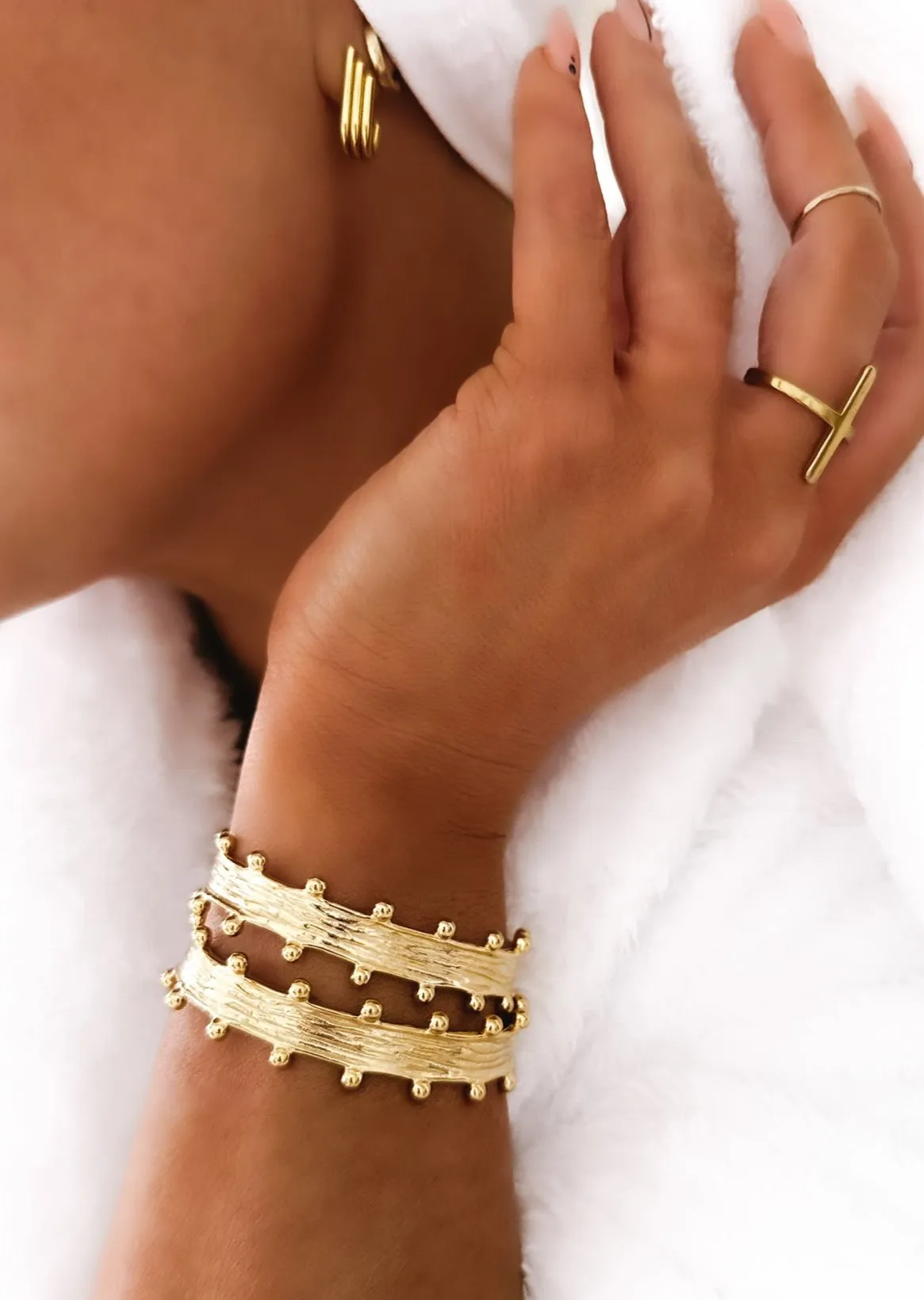 FINAL SALE: EPIPHANY WATER RESISTANT CUFF BRACELET