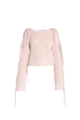 Lacing Knit Sweater