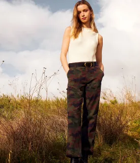 Maxine Twill Camo Convertible Pant