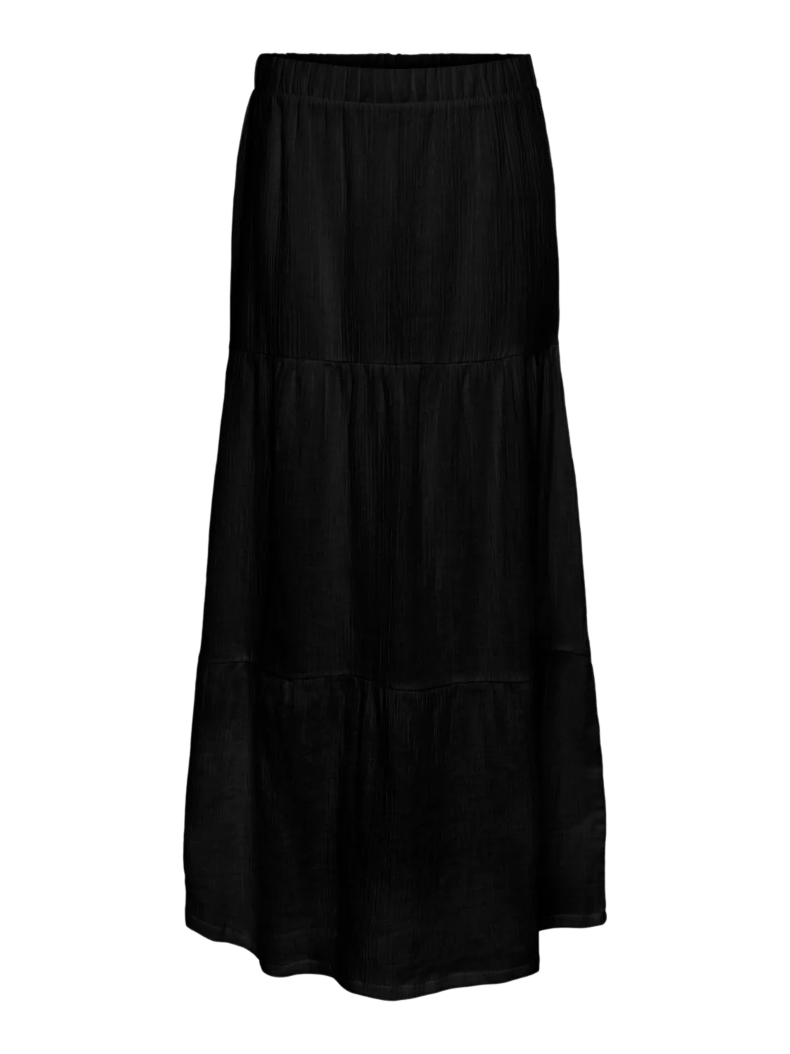 PCSIKKA Long Skirt - Black