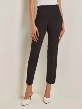 Petite Full-Length Flat Knit Pant