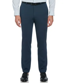 Slim Fit Pindot Stretch Knit Suit Pant