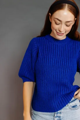 Stetson Sweater in Cobalt Blue