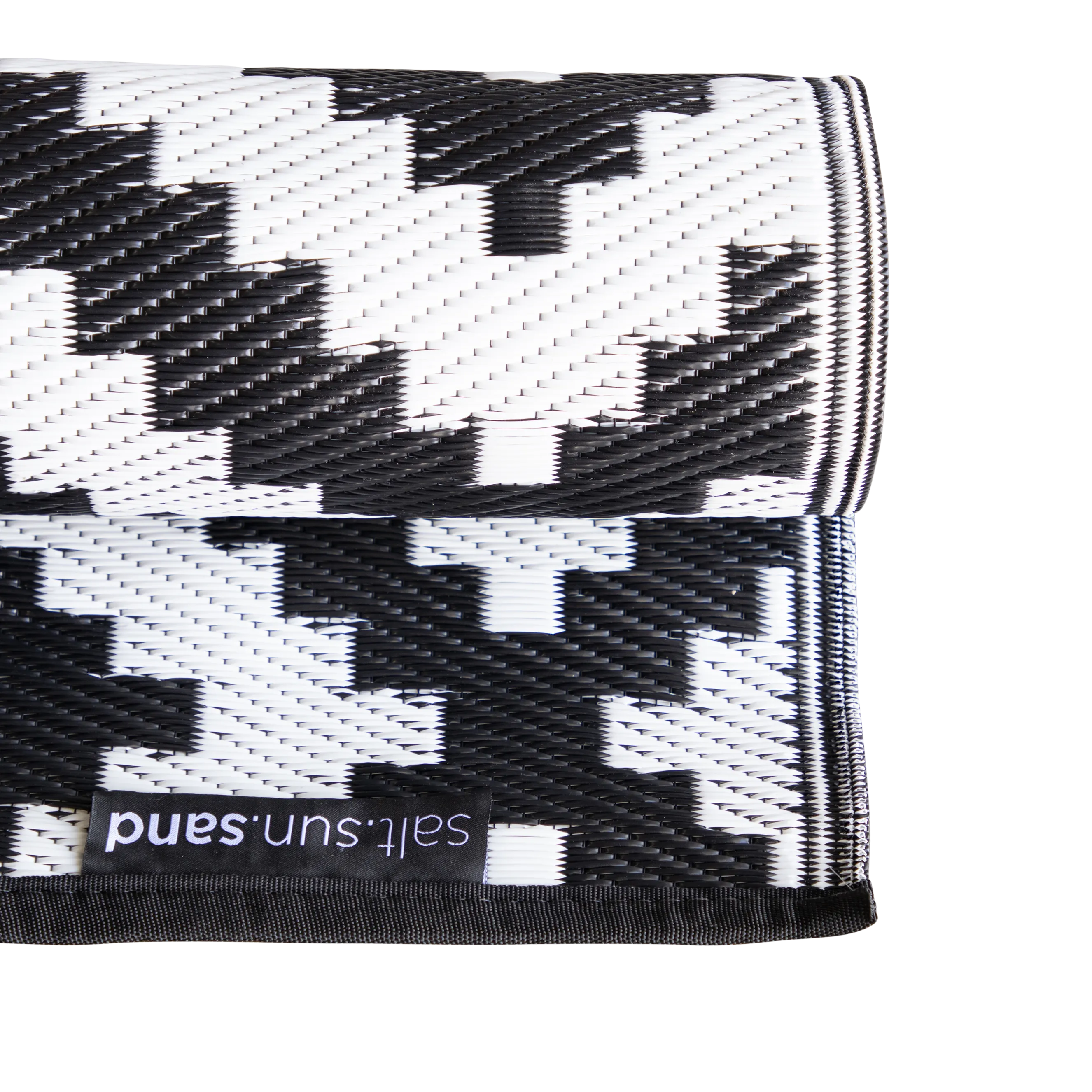 Urban Black and White Rug in PP - 180 x 270 cm