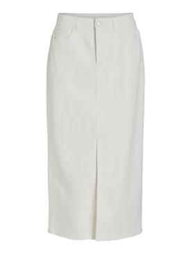 VIPIA Midi Skirt - Cloud Dancer